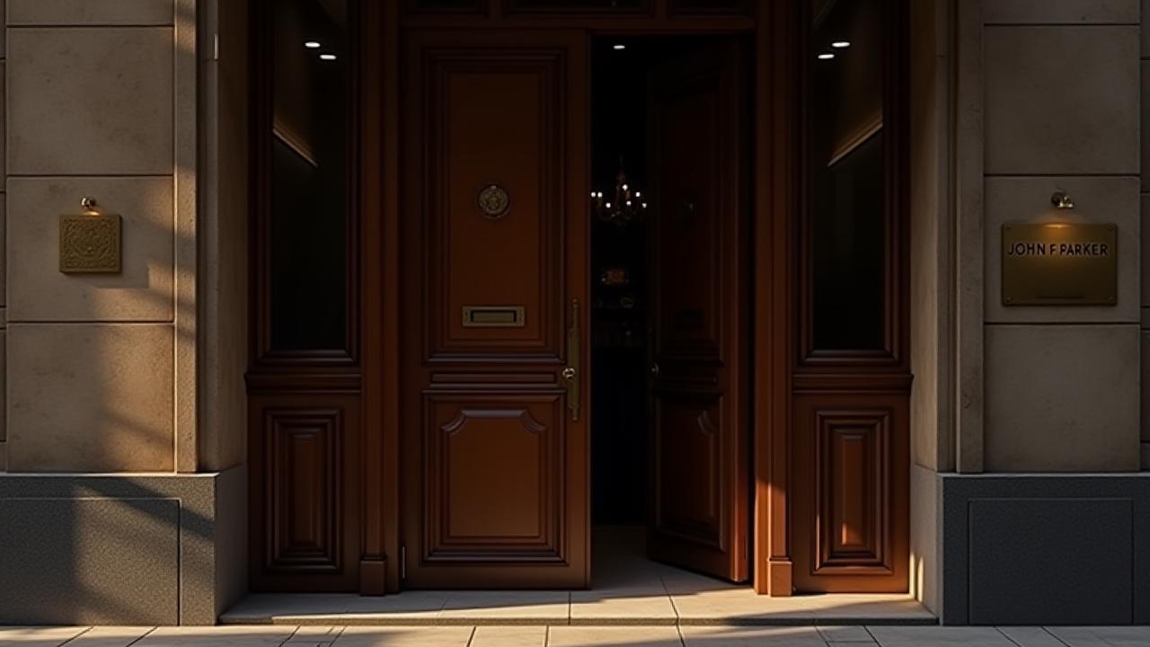 Welcoming entrance to JOHN F PARKER's bespoke shoemaking atelier in West Columbia, SC